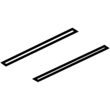 Pontiac 10385804 Roof Rail Front Cover