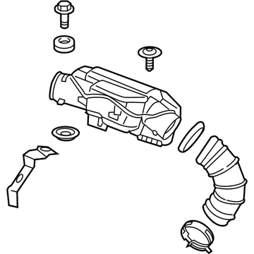 GMC Air Intake Coupling - 84540982