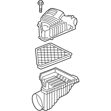 GMC Air Filter Box - 23323954