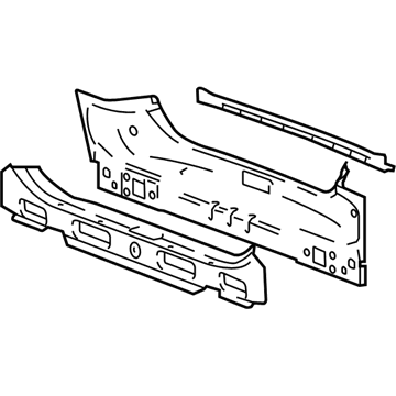 Buick Floor Pan - 89024066