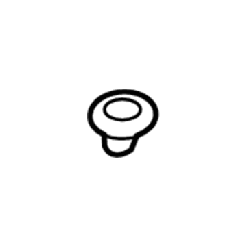 GM 22791203 Lock Knob Bezel, Black