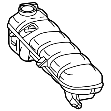 Chevy Corvette Coolant Reservoir - 84889158