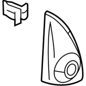 GM 15863762 Upper Panel, Front Driver Side