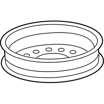 GM 84095141 Spare Wheel, Rear