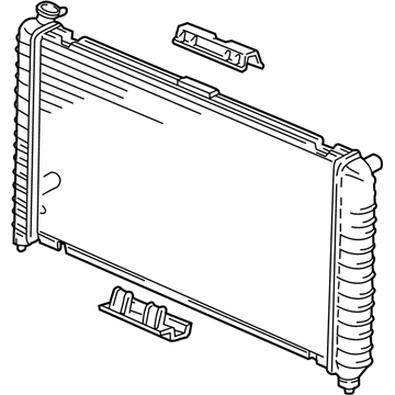 Pontiac Grand Prix Radiator - 89018556