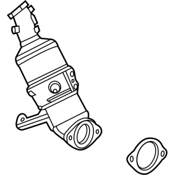 Cadillac CT5 Catalytic Converter - 12714092