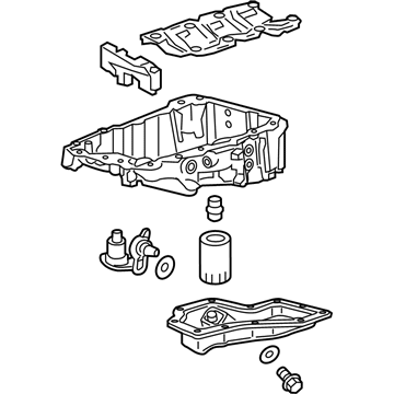 Chevy 12716560 Oil Pan
