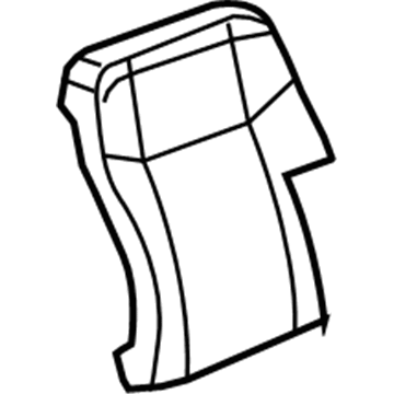 GM 10388085 Seat Back Pad, Passenger Side