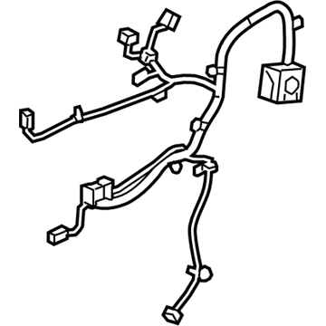 GM 84978176 Harness, Rear Passenger Side