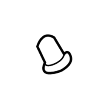 GM 96650149 Hook, Black