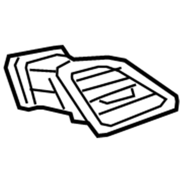 GM 42614364 Air Outlet, Outer Driver Side