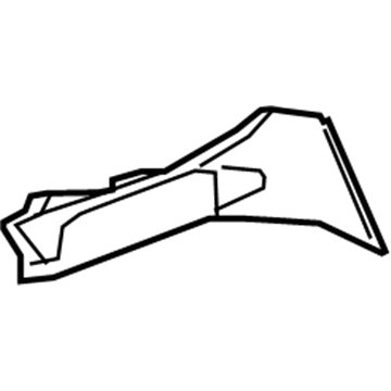 GM 94540404 Filler Panel, Black
