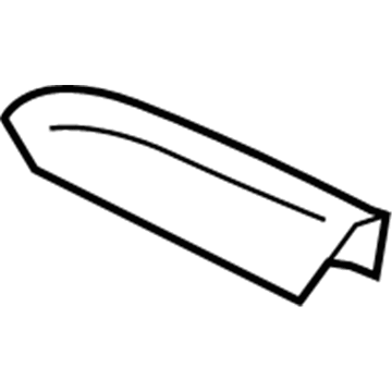 GMC 25832917 Rail Cover