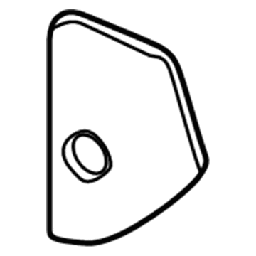 2004 Cadillac Seville Dash Panel Vent Portion Covers - 25670879