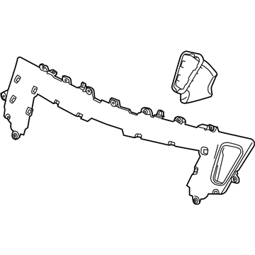 Cadillac 22787964 Deflector