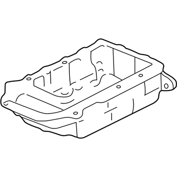 Chevy Beretta Oil Pan - 24571250