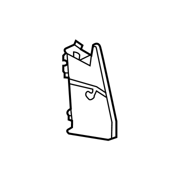 GM 84831214 Baffle, Front