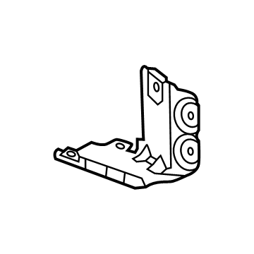 GM 84354006 Fender Liner Rear Bracket, Driver Side