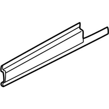 GM 12455141 Belt Reinforcement, Rear Inner Passenger Side