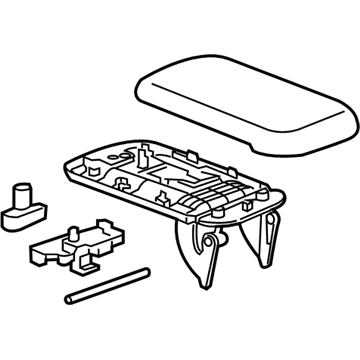 Chevy 84660912 Armrest Assembly