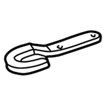 GM 15661183 Tow Hook, Driver Side