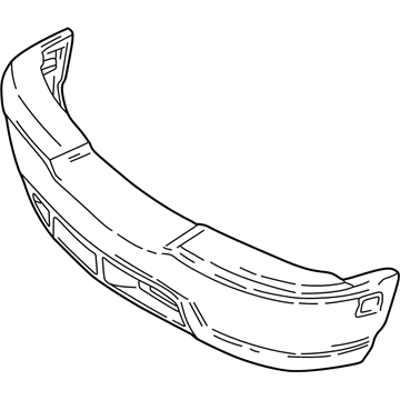 GMC Jimmy Bumper - 12377119