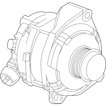 Chevy Corvette Alternator - 13552651
