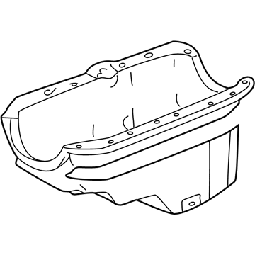 Chevy G20 Oil Pan - 10054809