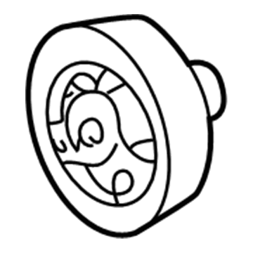 Pontiac Crankshaft Pulley - 10069912