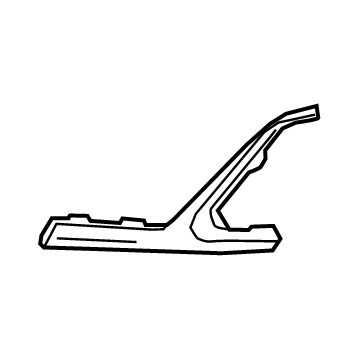 GM 23335550 Molding Extension, Passenger Side