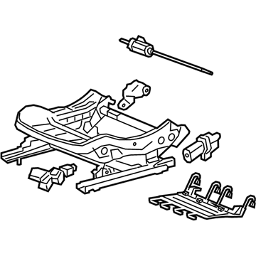 GM 84171930 Cushion Frame, Front