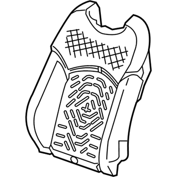 2020 Cadillac CT6 Seat Cushion Pad - 84107579