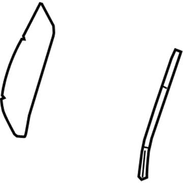 GM 23415029 Pad, Front Driver Side