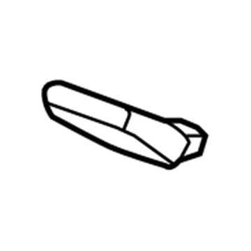 GM 22855603 Adjust Handle, Titanium, Front