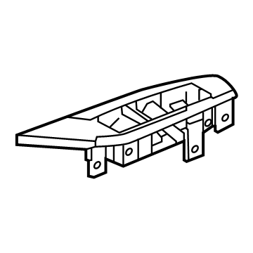 GM 42782930 Switch Panel, Jet Black, Front Driver Side