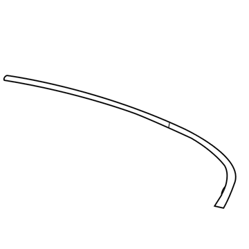 GM 23129910 Reveal Molding, Rear Outer Driver Side