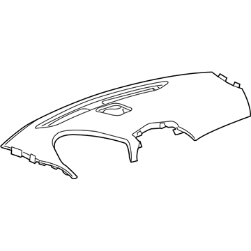 2014 Cadillac SRX Dash Panel Vent Portion Covers - 22796356