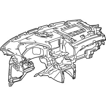 GM 22821092 Instrument Panel