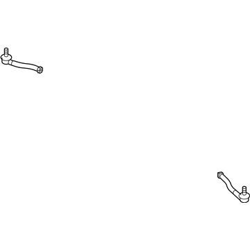 Pontiac 93740723 Outer Tie Rod