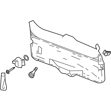 Chevy 15224939 Lower Trim Panel