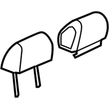 Chevy 20998442 Headrest