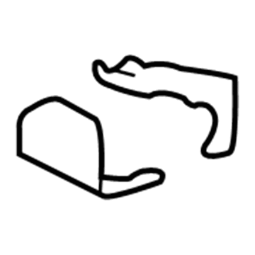 GM 10348192 Side Bracket, Driver Side