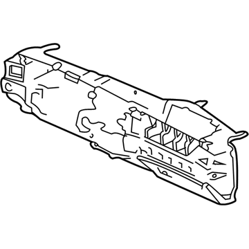 Chevy Impala Dash Panel Vent Portion Covers - 15798650