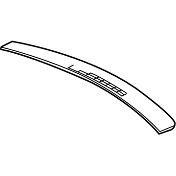 Chevy Impala Dash Panel Vent Portion Covers - 10449600