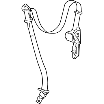 Chevy Silverado 1500 Seat Belt - 19256144