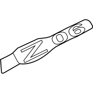 GM 25919017 Emblem, Front