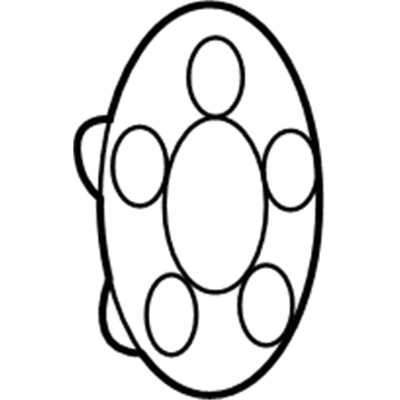 Pontiac Wheel Cover - 9594314