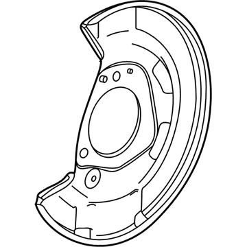 Buick Verano Brake Backing Plate - 13324459