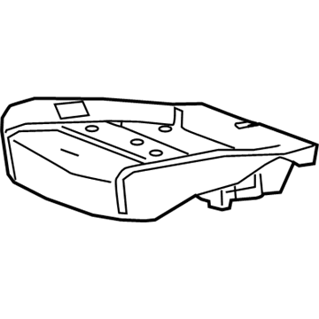 Chevy Silverado 2500 HD Seat Cushion Pad - 84552600