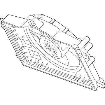 GM 84486698 Cooling Fan